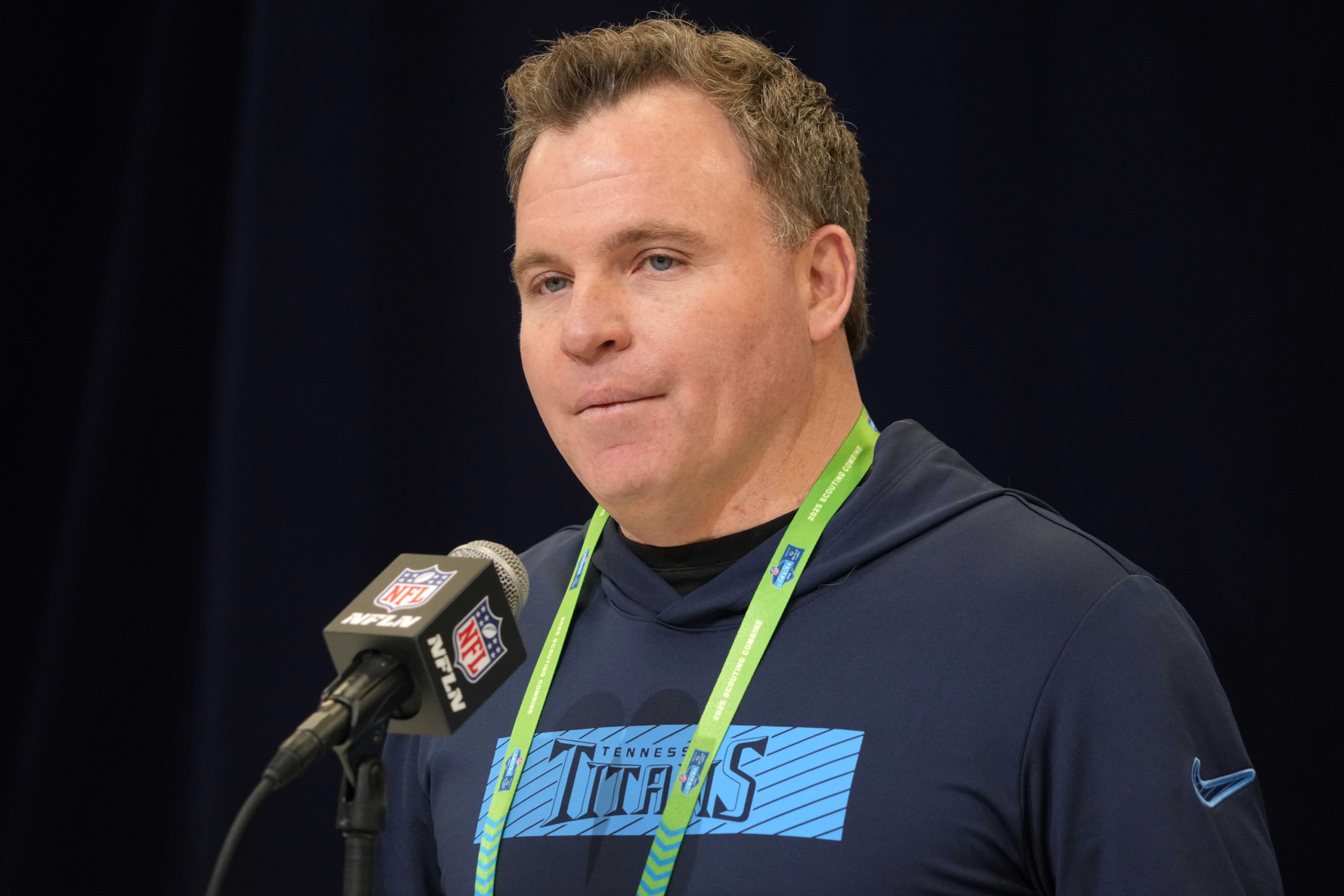 Tennessee Titans GM Mike Borgonzi - Source: Imagn